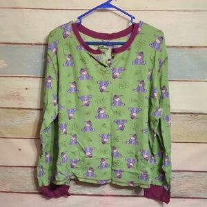Green Kids Shirt with Purple Accents